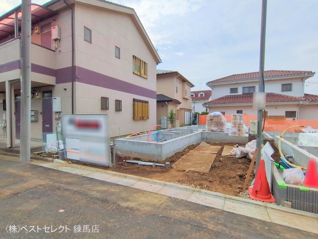 東京都練馬区下石神井５丁目の新築戸建て基礎写真 2025年9月17日撮影