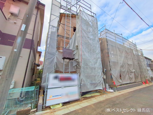 東京都練馬区下石神井５丁目の新築戸建て上棟写真 2025年9月29日撮影