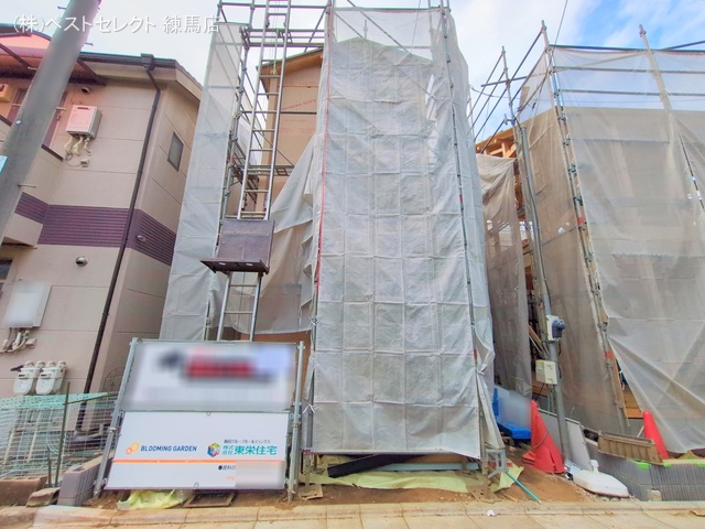 東京都練馬区下石神井５丁目の新築戸建て上棟写真 2025年9月29日撮影