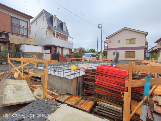 東京都練馬区下石神井５丁目の新築戸建て基礎写真 2025年9月3日撮影