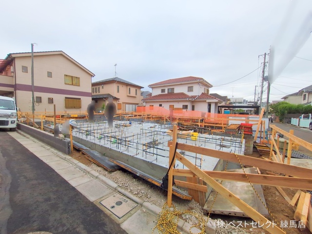 東京都練馬区下石神井５丁目の新築戸建て基礎写真 2025年9月3日撮影