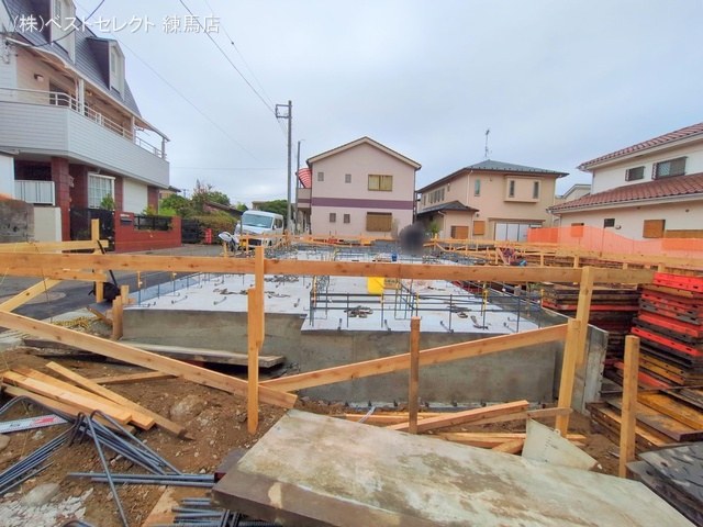 東京都練馬区下石神井５丁目の新築戸建て基礎写真 2025年9月3日撮影