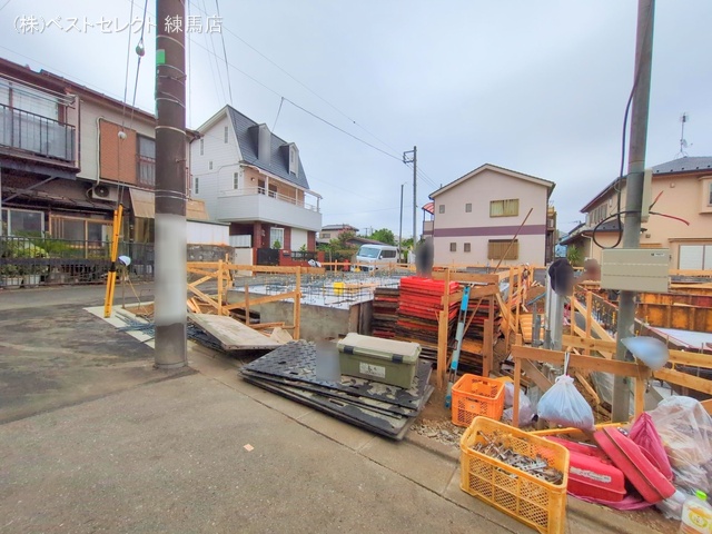 東京都練馬区下石神井５丁目の新築戸建て基礎写真 2025年9月3日撮影