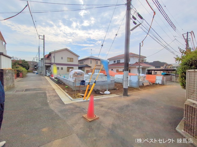 東京都練馬区下石神井５丁目の新築戸建て基礎写真 2025年9月17日撮影