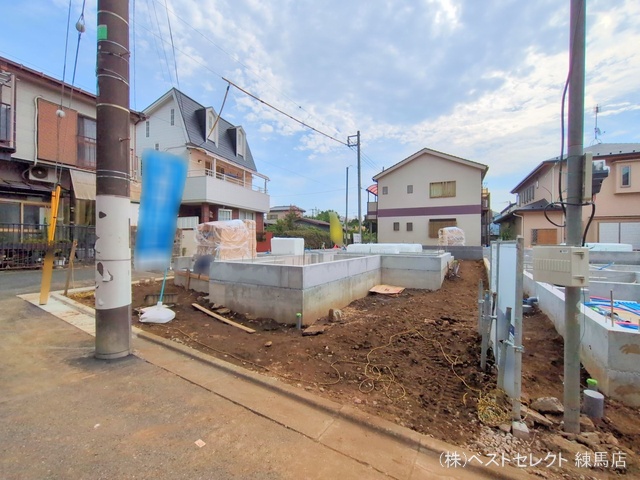 東京都練馬区下石神井５丁目の新築戸建て基礎写真 2025年9月17日撮影