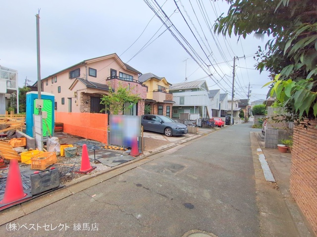 東京都練馬区下石神井5丁目の新築戸建て基礎写真 2025年9月3日撮影