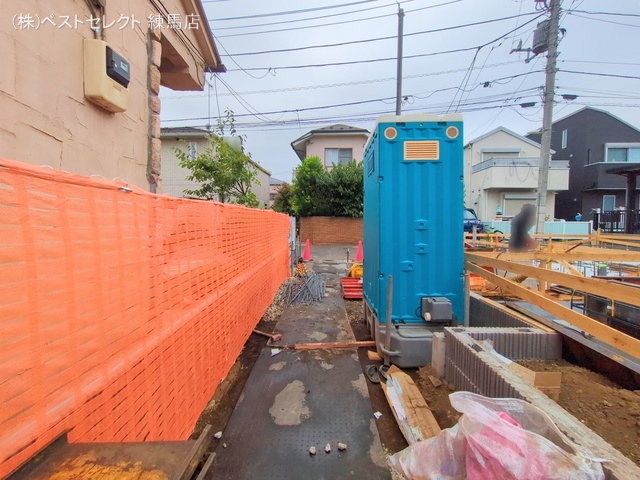 東京都練馬区下石神井5丁目の新築戸建て基礎写真 2025年9月3日撮影