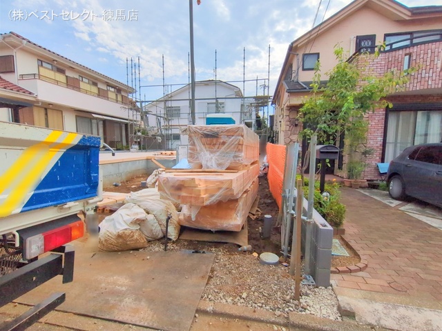 東京都練馬区下石神井5丁目の新築戸建て基礎写真 2025年9月17日撮影