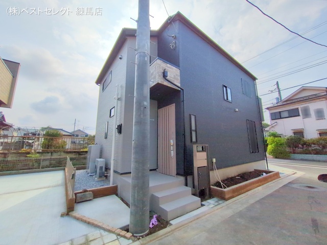 東京都練馬区西大泉1丁目の新築戸建て完成写真 2025年9月8日撮影