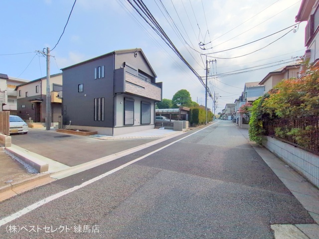 東京都練馬区西大泉1丁目の新築戸建て完成写真 2025年9月8日撮影
