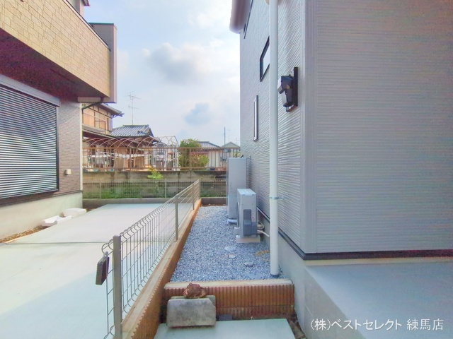 東京都練馬区西大泉1丁目の新築戸建て完成写真 2025年9月8日撮影