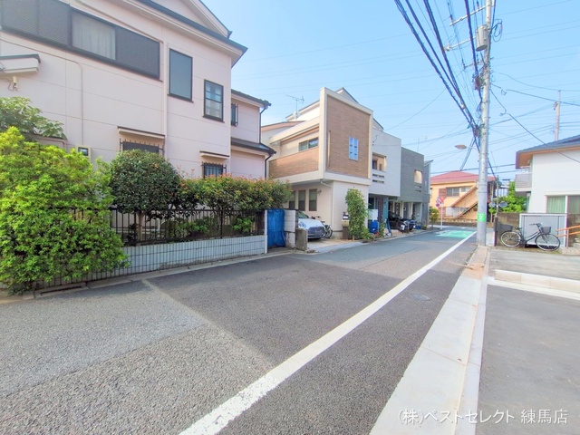 東京都練馬区西大泉1丁目の新築戸建て完成写真 2025年9月8日撮影