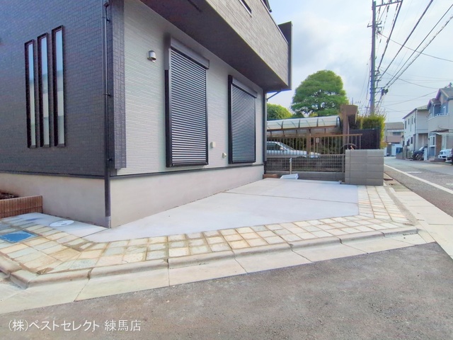 東京都練馬区西大泉1丁目の新築戸建て完成写真 2025年9月8日撮影