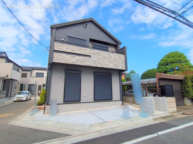 東京都練馬区西大泉1丁目の新築戸建て完成写真 2025年9月29日撮影