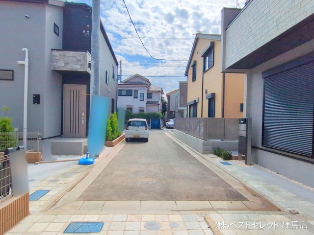 東京都練馬区西大泉1丁目の新築戸建て完成写真 2025年9月29日撮影