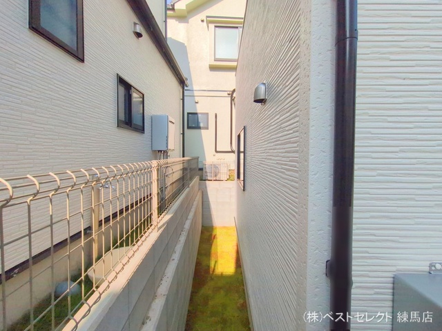 東京都練馬区大泉町4丁目の新築戸建て完成写真 2025年9月9日撮影