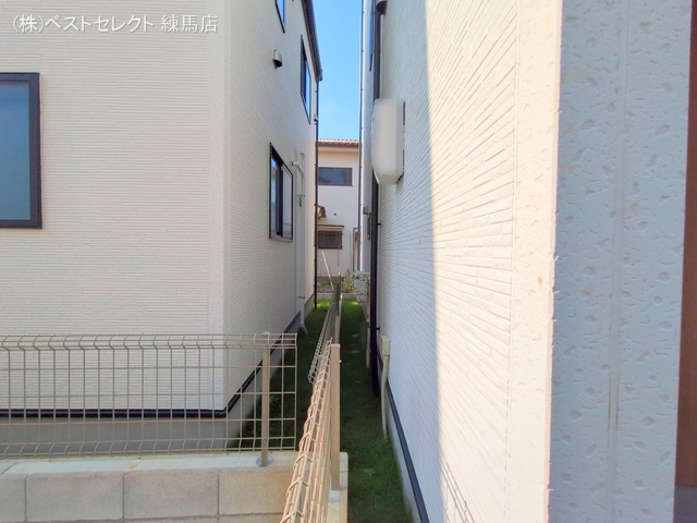 東京都練馬区大泉町４丁目の新築戸建て完成写真 2025年9月9日撮影