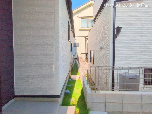 東京都練馬区大泉町4丁目の新築戸建て完成写真 2025年9月9日撮影