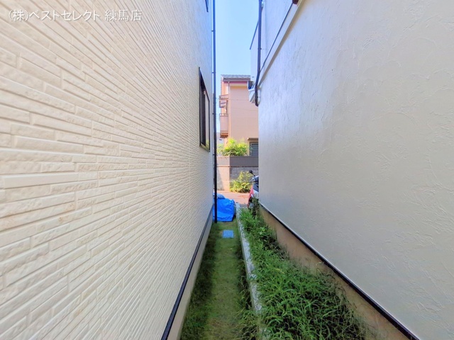 東京都練馬区大泉町4丁目の新築戸建て完成写真 2025年9月9日撮影