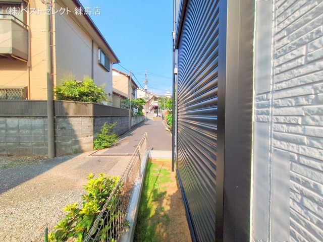 東京都練馬区大泉町4丁目の新築戸建て完成写真 2025年9月9日撮影