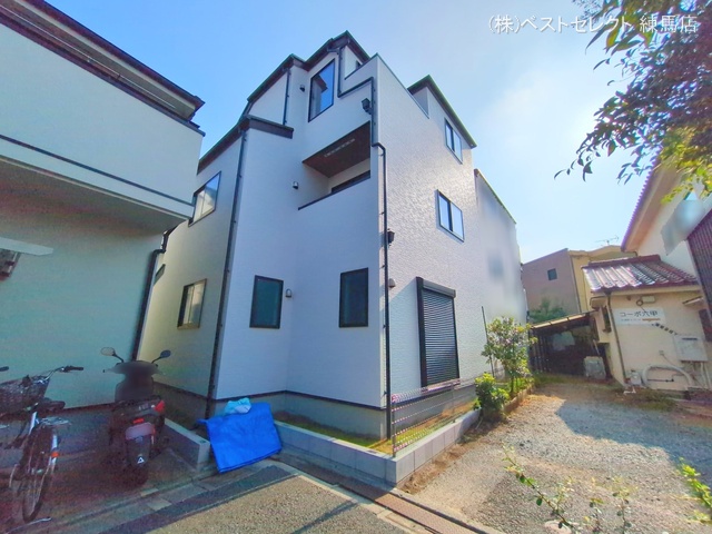 東京都練馬区大泉町4丁目の新築戸建て完成写真 2025年9月9日撮影