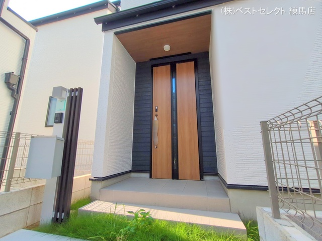 東京都練馬区大泉町4丁目の新築戸建て完成写真 2025年9月9日撮影