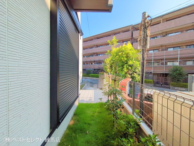 東京都練馬区大泉町４丁目の新築戸建て完成写真 2025年9月9日撮影