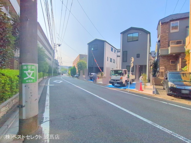 東京都練馬区大泉町４丁目の新築戸建て完成写真 2025年9月9日撮影