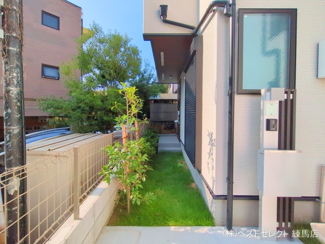 東京都練馬区大泉町４丁目の新築戸建て完成写真 2025年9月9日撮影