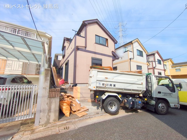 東京都練馬区南大泉４丁目の中古戸建て完成写真 2025年9月17日撮影