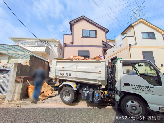 東京都練馬区南大泉４丁目の中古戸建て完成写真 2025年9月17日撮影