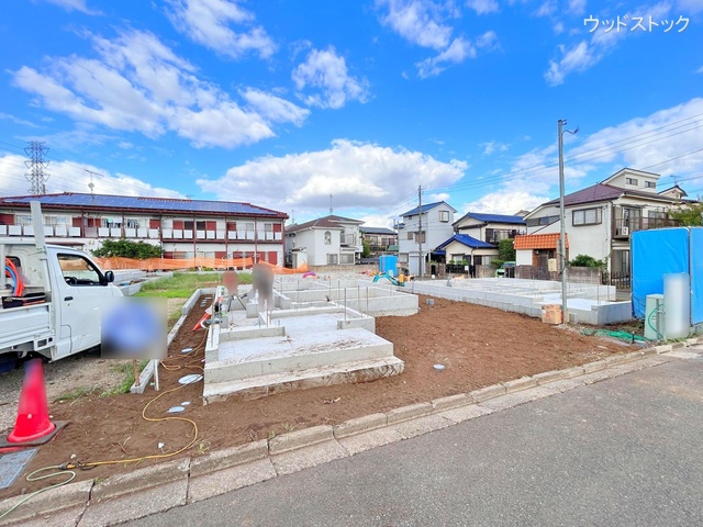 東京都調布市深大寺東町4丁目の新築戸建て基礎写真 2024年9月23日撮影