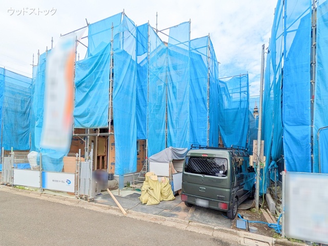 東京都調布市深大寺東町4丁目の新築戸建て上棟写真 2024年11月7日撮影