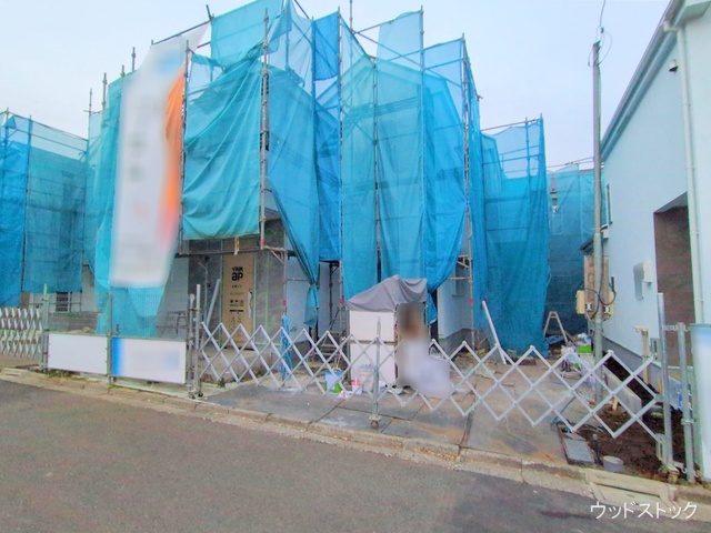東京都調布市深大寺東町4丁目の新築戸建てシート写真 2024年12月19日撮影