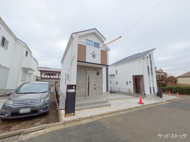 東京都調布市深大寺東町4丁目の新築戸建て完成写真 2025年2月2日撮影