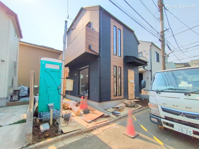 東京都調布市入間町2丁目の新築戸建て外構写真 2025年3月25日撮影
