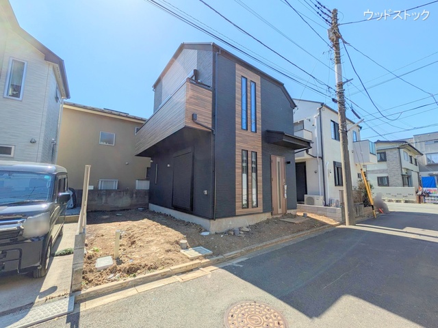 東京都調布市入間町2丁目の新築戸建て外構写真 2025年4月29日撮影