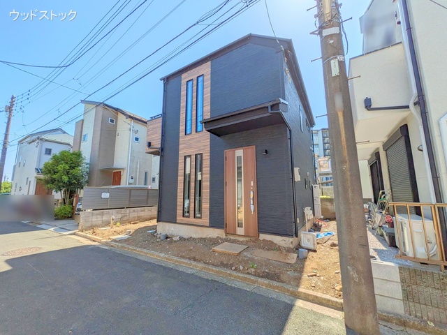 東京都調布市入間町2丁目の新築戸建て外構写真 2025年4月29日撮影