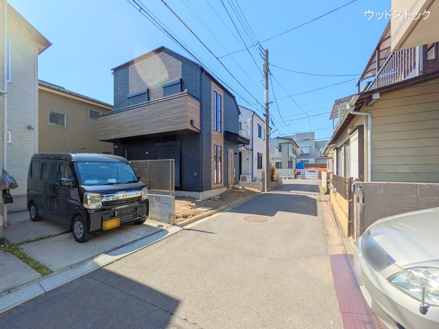 東京都調布市入間町2丁目の新築戸建て外構写真 2025年4月29日撮影