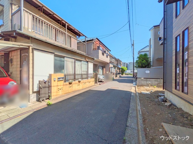 東京都調布市入間町2丁目の新築戸建て外構写真 2025年4月29日撮影