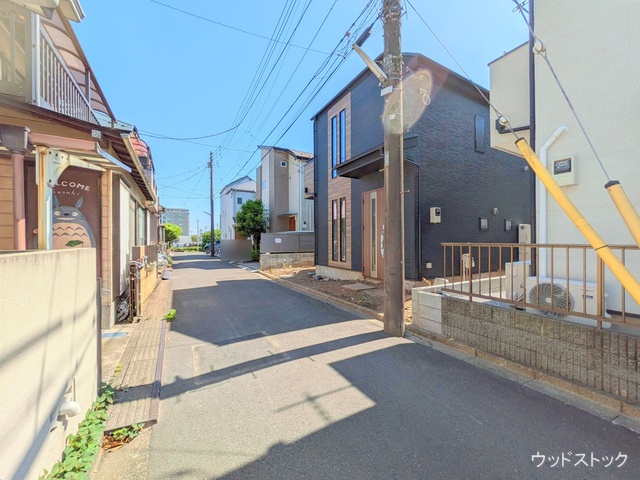 東京都調布市入間町2丁目の新築戸建て外構写真 2025年4月29日撮影