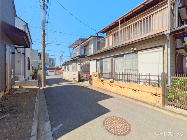 東京都調布市入間町2丁目の新築戸建て外構写真 2025年4月29日撮影