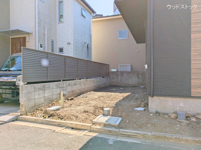 東京都調布市入間町2丁目の新築戸建て外構写真 2025年4月29日撮影