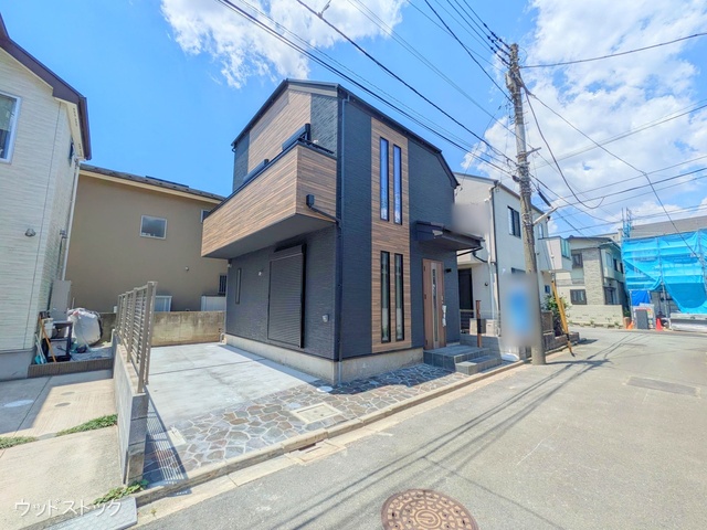 東京都調布市入間町２丁目-新築戸建ての完成写真