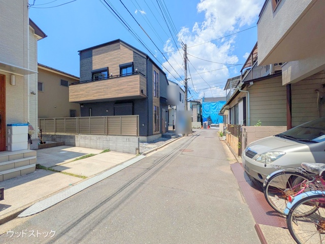 東京都調布市入間町2丁目の新築戸建て完成写真 2025年6月4日撮影