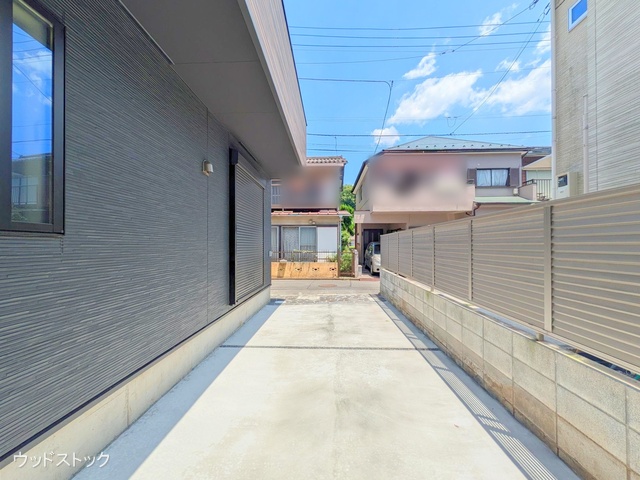 東京都調布市入間町2丁目の新築戸建て完成写真 2025年6月4日撮影