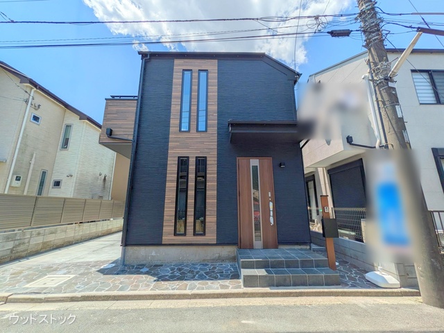 東京都調布市入間町2丁目の新築戸建て完成写真 2025年6月4日撮影