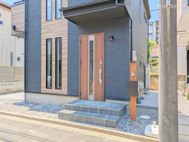東京都調布市入間町2丁目の新築戸建て完成写真 2025年6月4日撮影