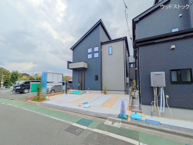 東京都三鷹市上連雀6丁目の新築戸建て完成写真 2025年9月9日撮影