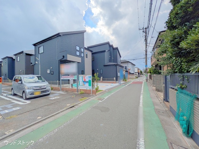 東京都三鷹市上連雀6丁目の新築戸建て完成写真 2025年9月9日撮影